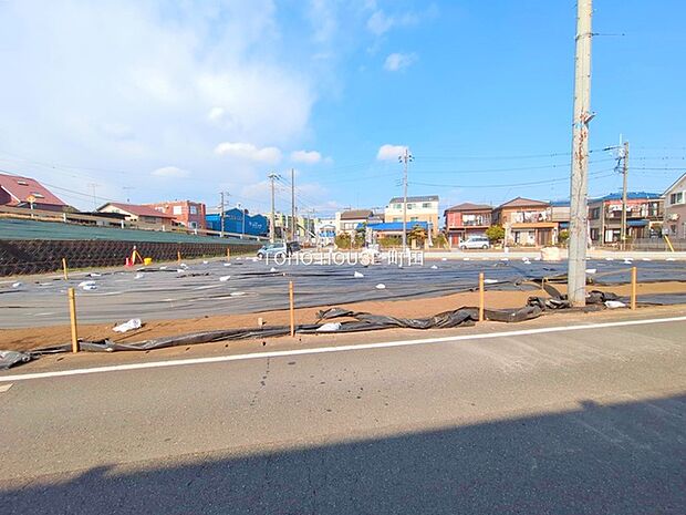 前面道路含む現地