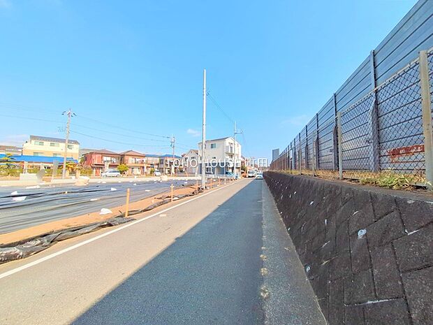 前面道路含む現地