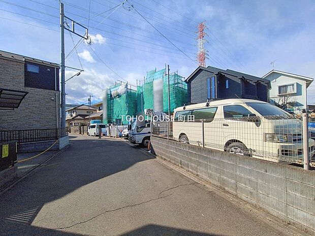 前面道路含む現地