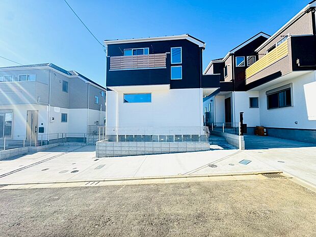 完成済の新築一戸建て、是非一度ご見学ください!
