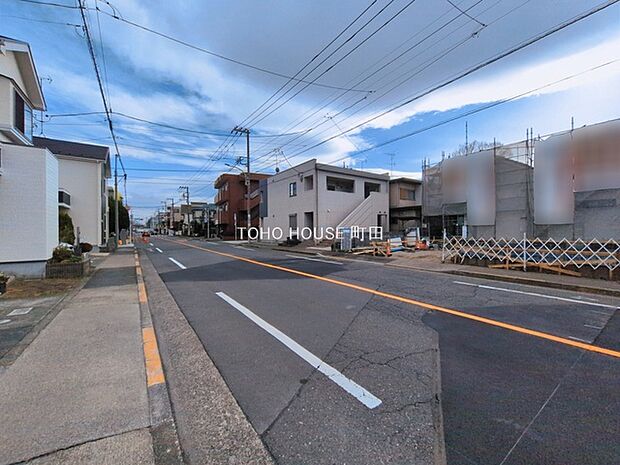 前面道路含む現地