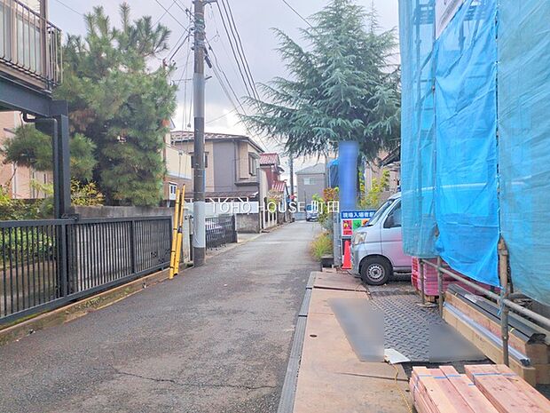 前面道路含む現地