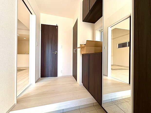 完成済の新築一戸建て、是非一度ご見学ください