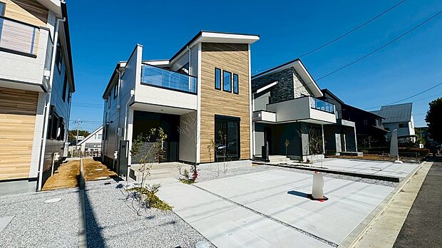 完成済の新築一戸建て、是非一度ご見学ください!