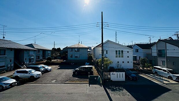 眺望も良く晴れの日のお洗濯も気持ちよくできますね