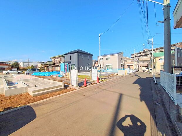 前面道路含む現地