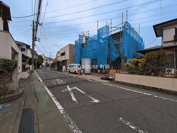 前面道路含む現地