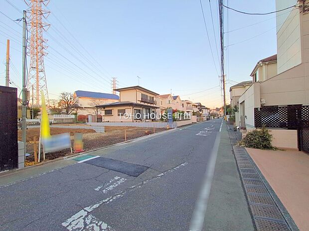 前面道路含む現地