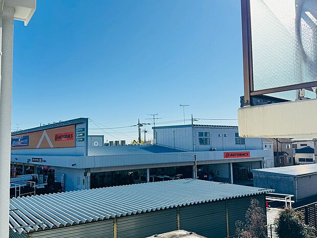 眺望も良く晴れの日のお洗濯も気持ちよくできますね