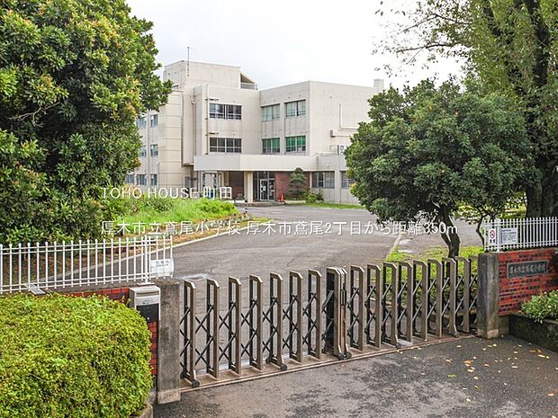 厚木市立鳶尾小学校 350m