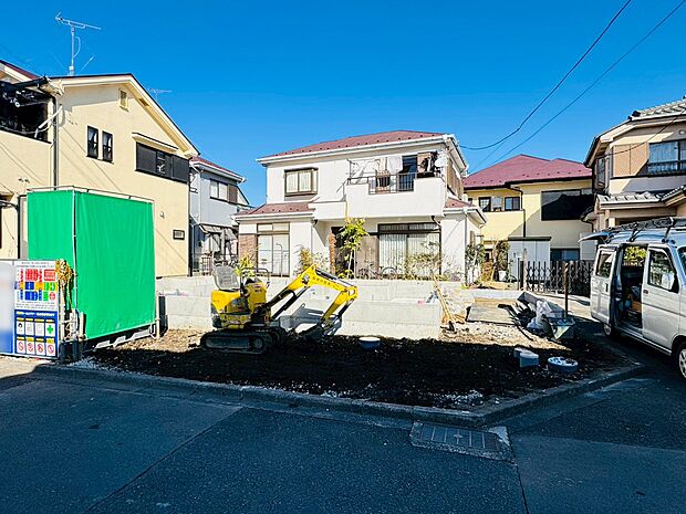 前面道路含む現地