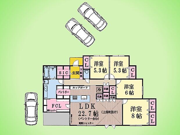 ○間取り図○