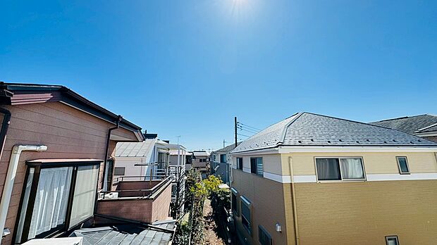 眺望も良く晴れの日のお洗濯も気持ちよくできますね