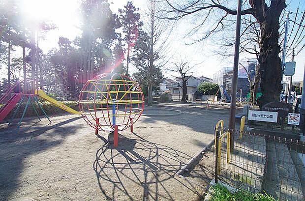 朝日ヶ丘竹公園まで約130m
