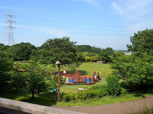 王禅寺ふるさと公園　距離約500m