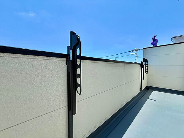 建物完成!いつでもご内見いただけます。
