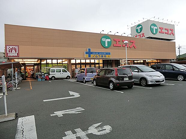 エコス 東浅川店まで約500m