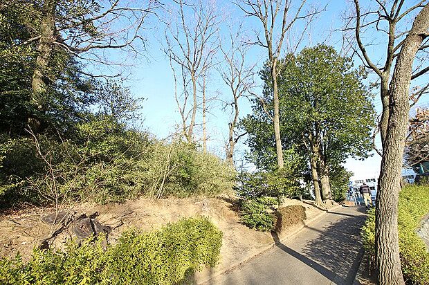 ゆうき山公園　距離約500m