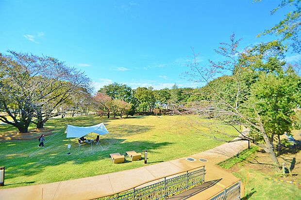 鶴間公園 距離約1100m