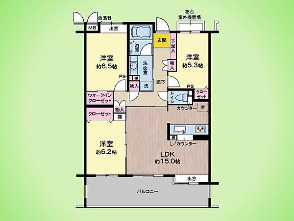 間取り：314002637932