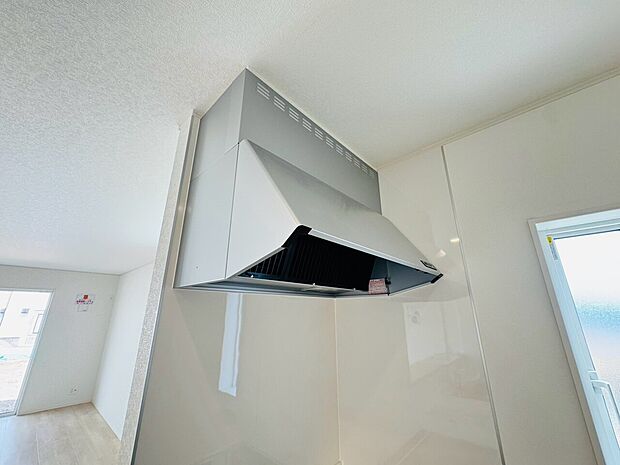 換気性能が優れたシロッコファン型換気扇、お掃除もらくらくです