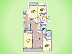 ホームタウン松木16号棟