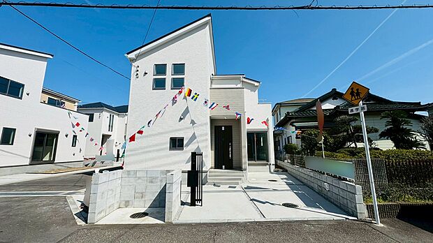 完成済の新築一戸建て、是非一度ご見学ください!