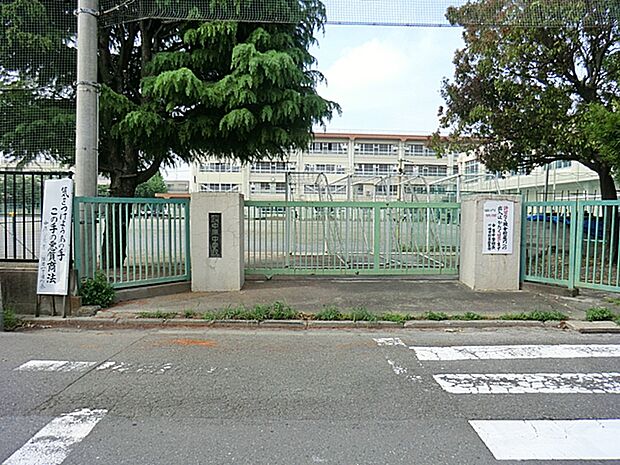 川崎市立中原中学校 距離約270m