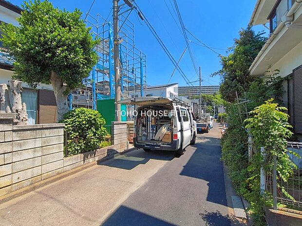 前面道路含む現地
