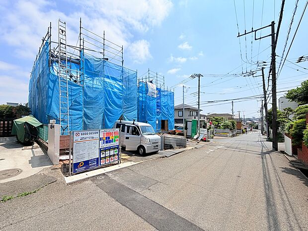 未完成物件ですが、同仕様のモデルルームご見学可能です。完成イメージを実際にご体感いただけます。