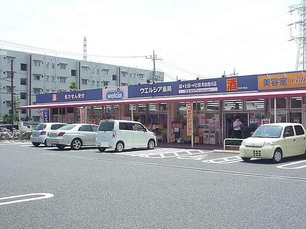 ウエルシア　町田境川店　距離約750m