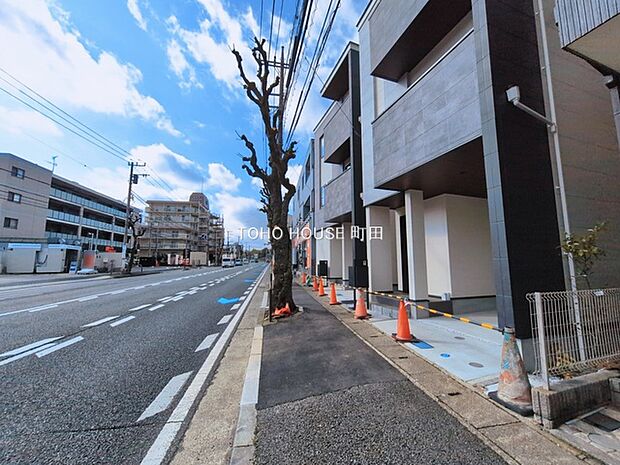 前面道路含む現地