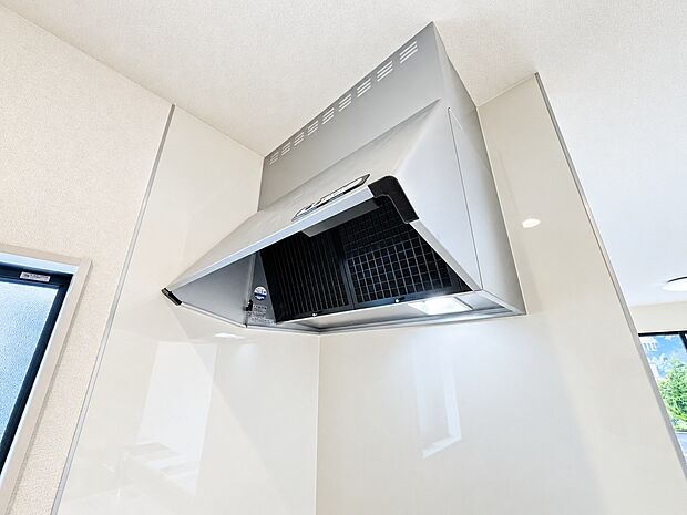 換気性能が優れたシロッコファン型換気扇、お掃除もらくらくです
