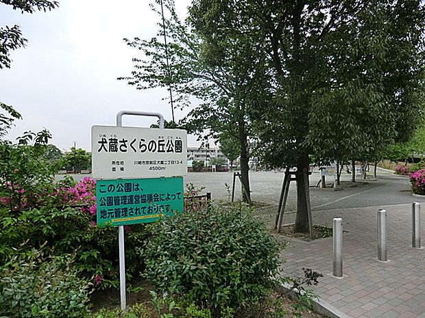 犬蔵さくらの丘公園まで約550m