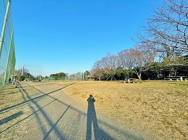 春日台公園　距離約700m