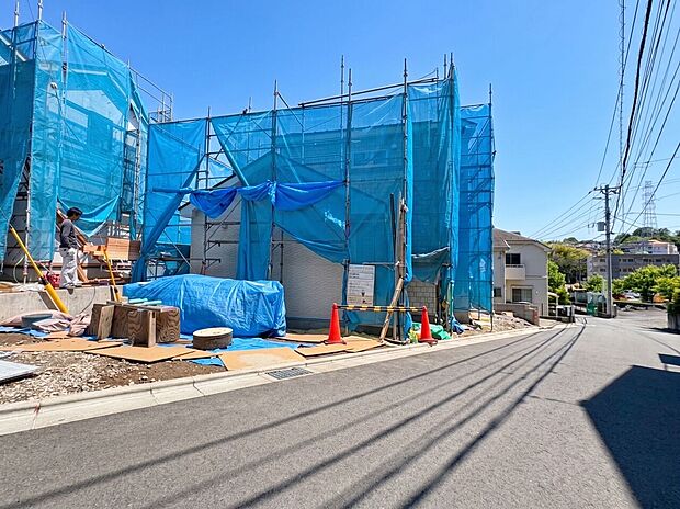 分譲の街並み