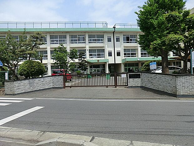 平塚市立岡崎小学校 距離約1100m