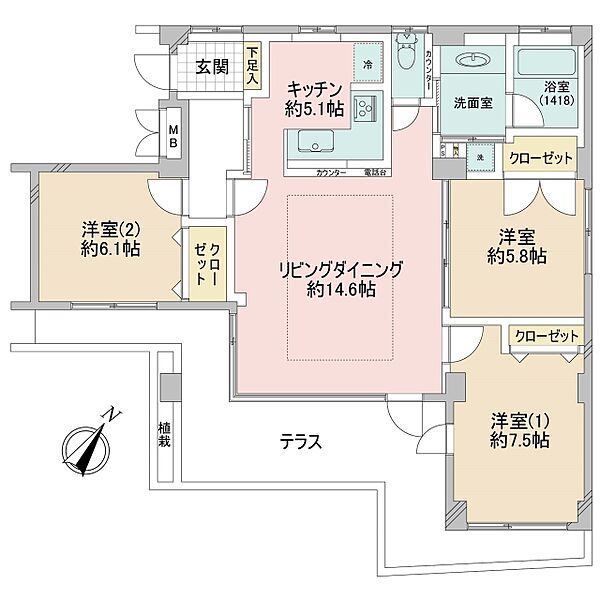 間取り：314002727422