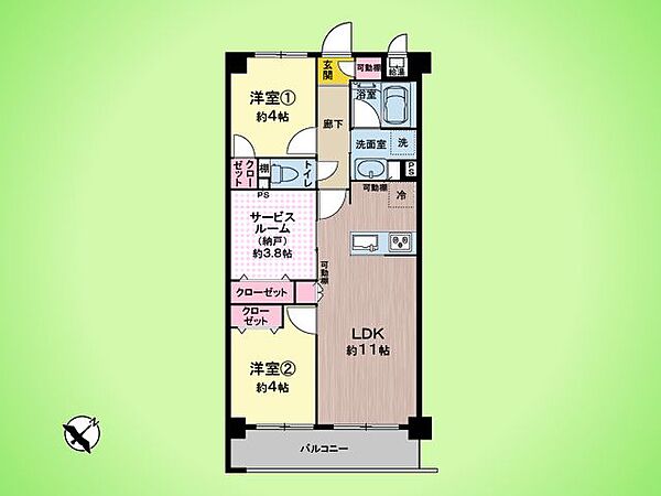 間取り：313004738405