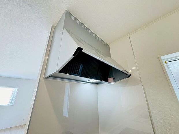 換気性能が優れたシロッコファン型換気扇、お掃除もらくらくです