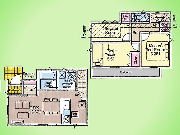 ○間取り図○