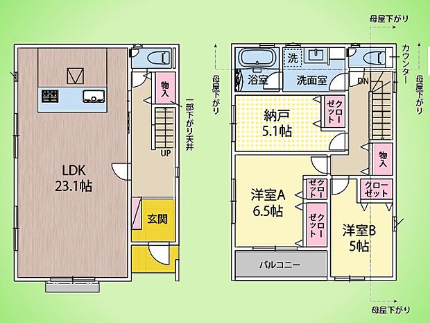○間取り図○