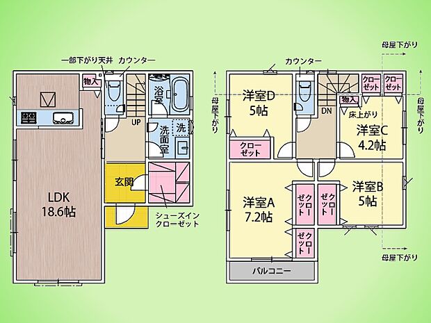 ○間取り図○