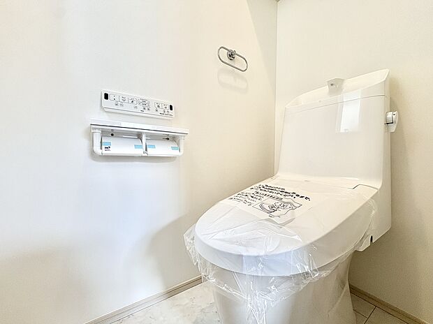 清潔感のあるトイレ空間