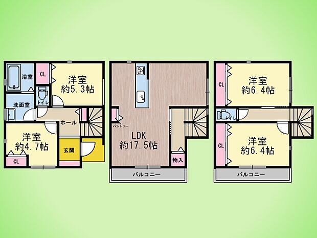 ○間取り図○