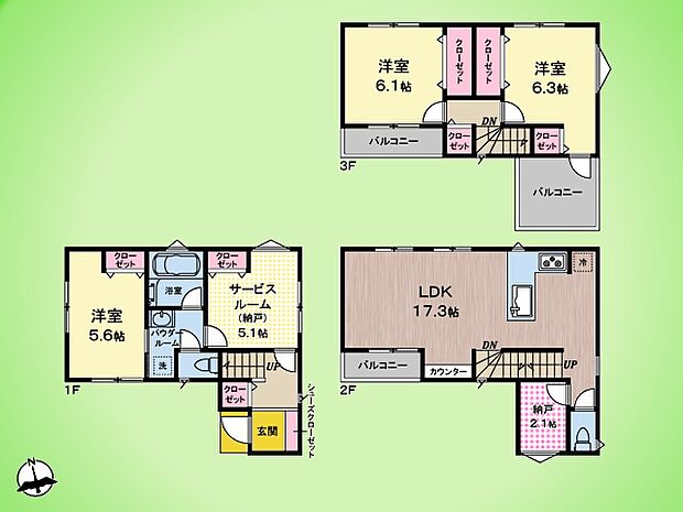 ○間取り図○