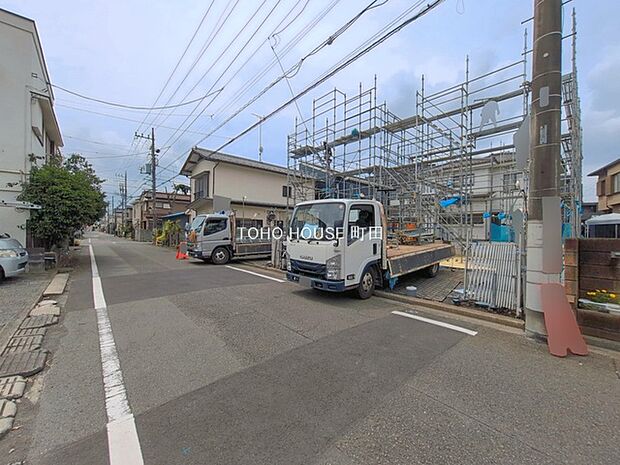 前面道路含む現地