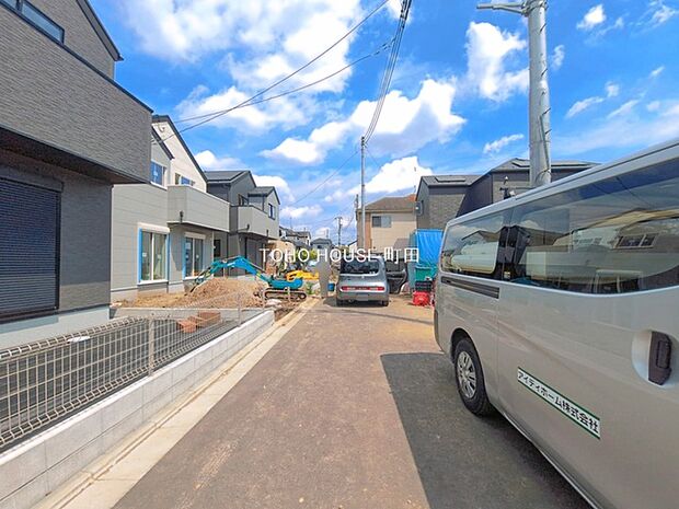 前面道路含む現地