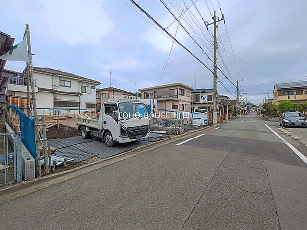 前面道路含む現地