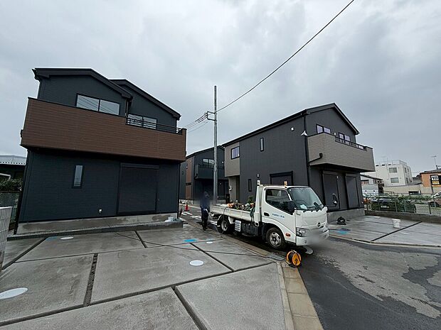 分譲の街並み